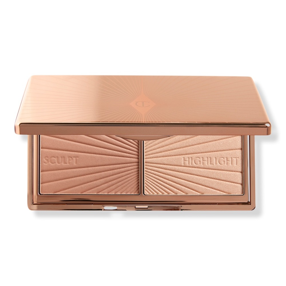 BRAND NEW. NEVER USED. Charlotte Tilbury Bronze & Highlight Duo - Sculpt & Glow